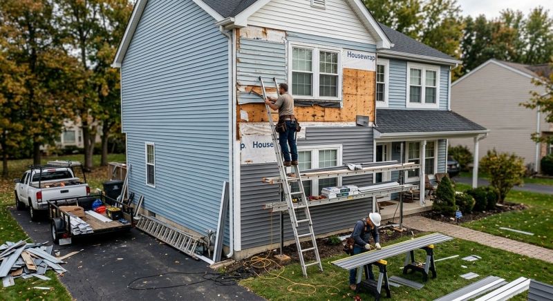 Damaged Siding Replacement in Nashua, NH