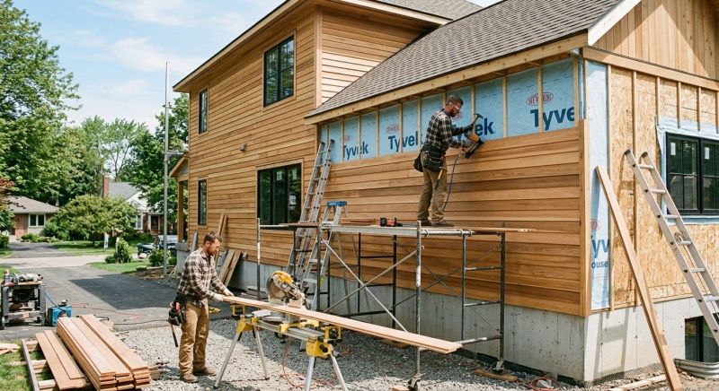 Engineered Siding Installation in Boston, MA
