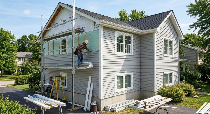 Synthetic Siding Installation in Norwalk, CT